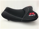 "New Image" Black/Red & Silver GSXR 600/750/1000 Custom Shaped & Covered Front Seat