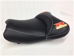 "New Image" Yellow/Red & Silver GSXR 600/750/1000 Custom Shaped & Covered Front Seat