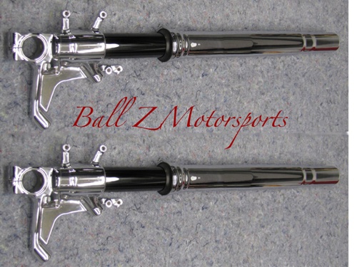 2008-Up Hayabusa Chrome Front Forks Assembly