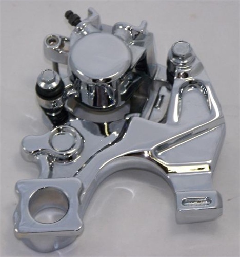 Chrome Hayabusa Rear Brake Caliper & Hanger