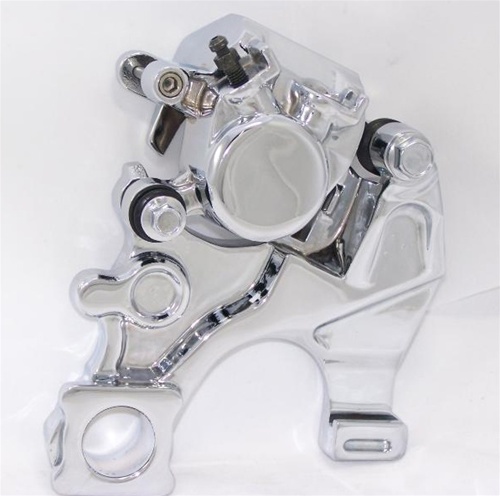 Chrome Hayabusa Rear Brake Caliper & Hanger