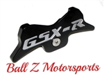 Black/Silver Engraved GSXR 1000 Front Tank Pad