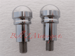 Chrome Smooth Domed Frankenstein Cargo Bolts