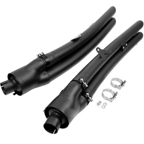 Honda GL1800 Black Cobra 6 into 6 Slip-On Mufflers (Part# 1217B)