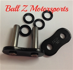 530ZVX3-MLJ/K EK ZVX3 X-Ring Rivet Masterlink for 530 Pitch Black Premium Motorcycle Chains