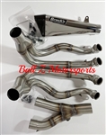 Brock's Performance Penta-Carbon Full System 15" Muffler (Polished) Suzuki Hayabusa (99-22)