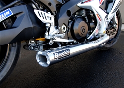 Brock's Performance Tiwinder Polished Street Baffle Suzuki GSX-R1000 (07-08) Exhaust System