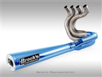 Brock's Performance Tiwinder Blue Street Baffle Suzuki GSX-R1000 (05-06) Exhaust System