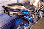 Brock's Performance Short Meg Dual Undertail 14" Muffler Yamaha R1 (07-08) Exhaust System