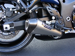 Brock's Performance CT Single 17" Muffler Busa Suzuki Hayabusa (08-16) Exhaust System