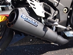 Brock's Performance Short Meg2 Black 14" Muffler Kawasaki ZX-14 (12-19) Exhaust System