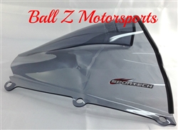 2007-2008 GSXR 1000 Sportech Smoke Tint V-Flow Raised Racing Windscreen