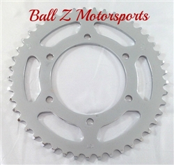 Driven Racing Yamaha YZF R6 FZ 07 & FZ 09 Chrome Steel 45 tooth Rear Sprocket