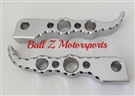 Chrome Ball Cut Hayabusa GSXR Hole Shot Rear Foot Pegs