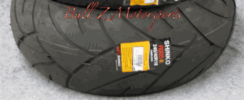 Shinko Advance R005 120/70/ZR17 Front Tire & 240/40/18 Rear Tire