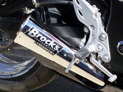 Hayabusa Polished Brock's Performance Full Alien Head Exhaust System!