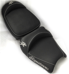 Hayabusa Front & Rear Seats w/Chrome Embroidering