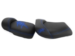 Custom Hayabusa Black/Blue Front & Rear Seats