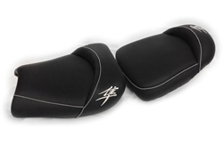 Custom Hayabusa Black/Chrome Front & Rear Seats