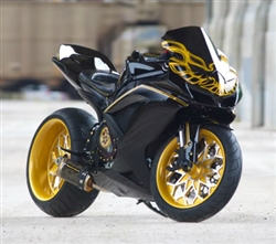 Custom GSXR 750 Smokey & The Bandit Trans Am Tribute Bike Featured In SuperStreet Bike Magazine