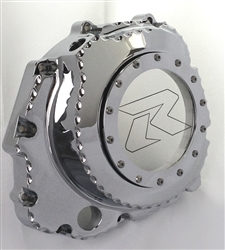 GSXR 600/750/1000 Chrome See Through Clutch Cover w/Ball Cut Edges