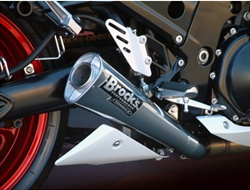 Kawasaki ZX14 Brock's Performance Full Alien Head Exhaust System!