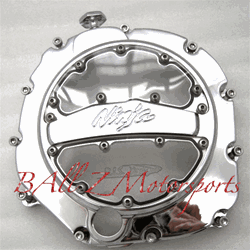 Custom Chrome ZX14 See Through Clutch Cover "Clear"