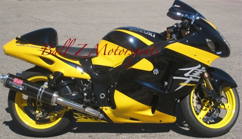 Hayabusa Gloss Black Frame Covers