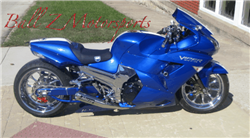 Kawasaki ZX-14 Chrome Frame Covers